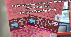 Beppu bus pass